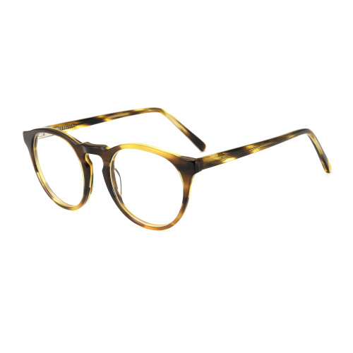 Olet Round Prescription Glasses Multicolor Acetate Frame Small Size 2232092