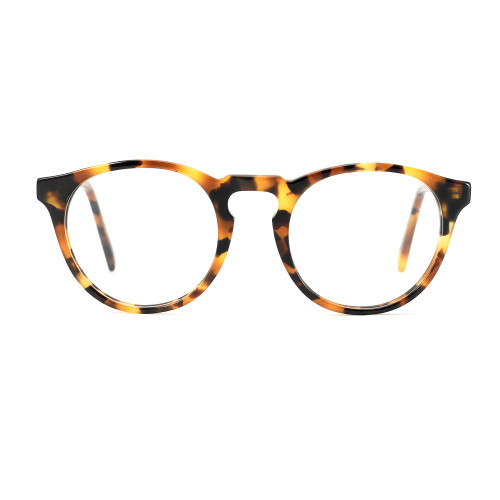 Olet Round Prescription Glasses Tortoise Acetate Frame Small Size 2232091