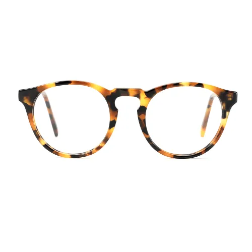 Olet Round Prescription Glasses Tortoise Acetate Frame Small Size 2232091