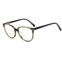 Olet Round Prescription Glasses Yellow Tortoise Acetate Frame Medium Size 2202082
