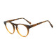 Olet Round Prescription Glasses Brown Acetate Frame Medium Size 2122066