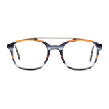 Olet Aviator Prescription Glasses Multicolor Acetate Frame Medium Size 2172072