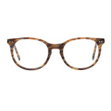 Olet Round Prescription Glasses Tortoise Shell Acetate Frame Small Size 2252100