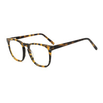 Olet Square Prescription Glasses Tortoise Acetate Frame Medium Size 2132102