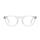 Olet Vintage Round Prescription Glasses Transparent Acetate Frame Medium Size 2152065