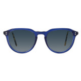 Olet Round Prescription Glasses Blue Acetate Frame Medium Size 2142054