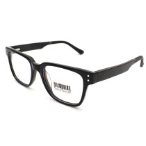 Olet Prescription Glasses Wood Eyeglasses Black Square Frame Medium Size for Women Men 8003C1