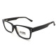 Olet Prescription Glasses Wood Eyeglasses Black Rectangle Frame Medium Size for Women Men 8004C1