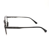 Olet Prescription Glasses Titanium Eyeglasses Gunmetal Square Frame Large Size for Men LP8037C3