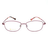 Olet Prescription Glasses Titanium Eyeglasses Purple Oval Frame Large Size for Women LP8028C4
