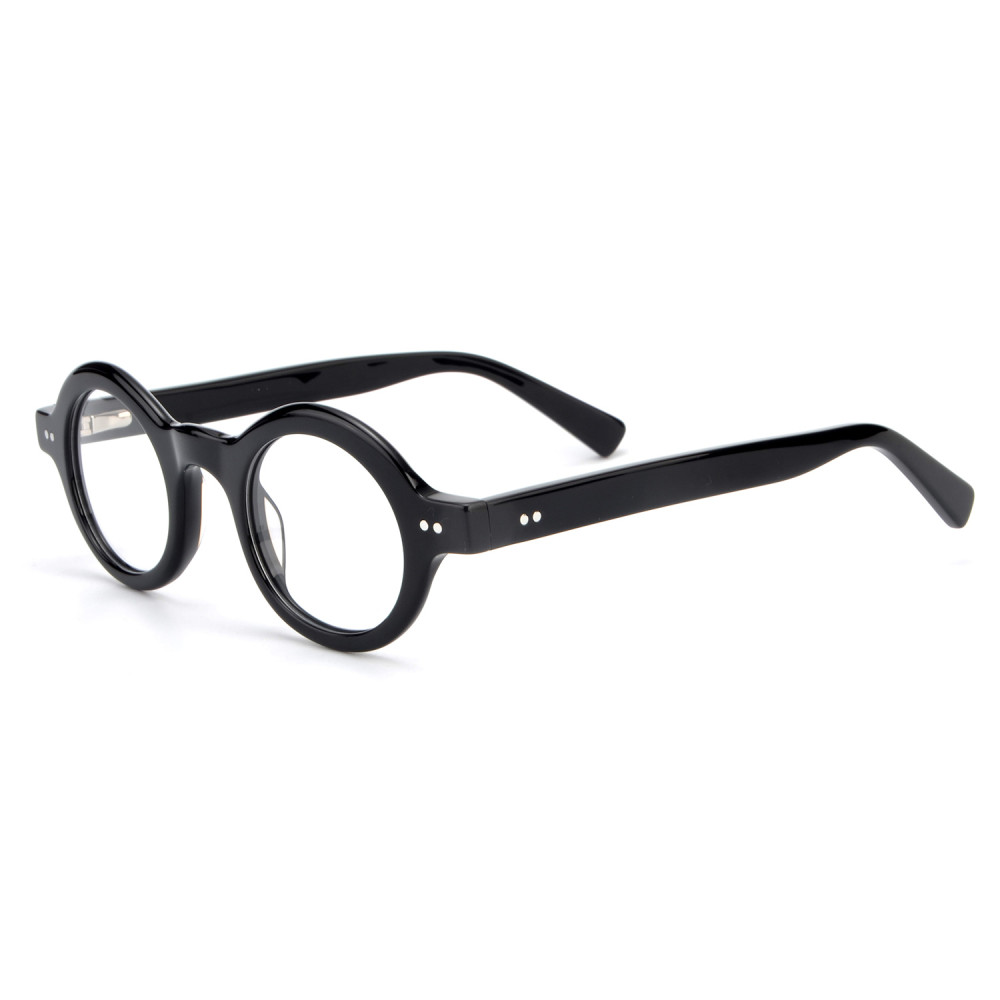 Circle frame prescription glasses shop