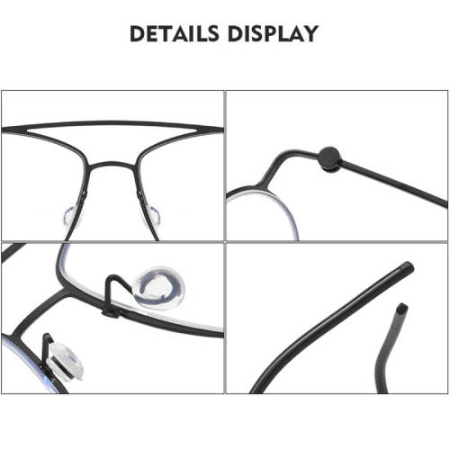 Titanium Glasses 5507 - Medium Size