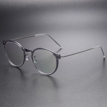 Acetate/Titanium Glasses 6603 - Wide Size