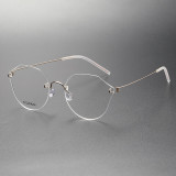 Rimless Titanium Glasses 2375 - Large Size