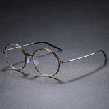 Acetate/Titanium Glasses 6523 - Medium Size