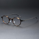 Acetate/Titanium Glasses 1011 - Wide Size