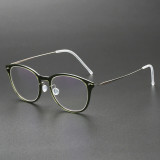 Acetate/Titanium Glasses 6506 - Wide Size