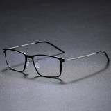 Acetate/Titanium Glasses 6544 - Medium Size