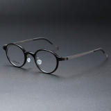 Acetate/Titanium Glasses 1011 - Wide Size