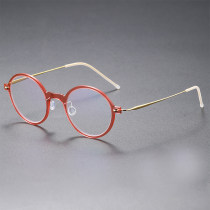 Acetate/Titanium Glasses 6508 - Medium Size