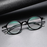 Acetate/Titanium Glasses 1011 - Wide Size