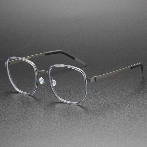 Acetate/Titanium Glasses 9758 - Medium Size