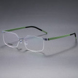 Titanium Glasses 7422 - Wide Size