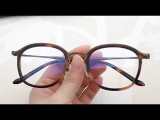 Acetate/Titanium Glasses M3118 - Wide Size