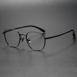 Geometric Titanium Glasses 6014