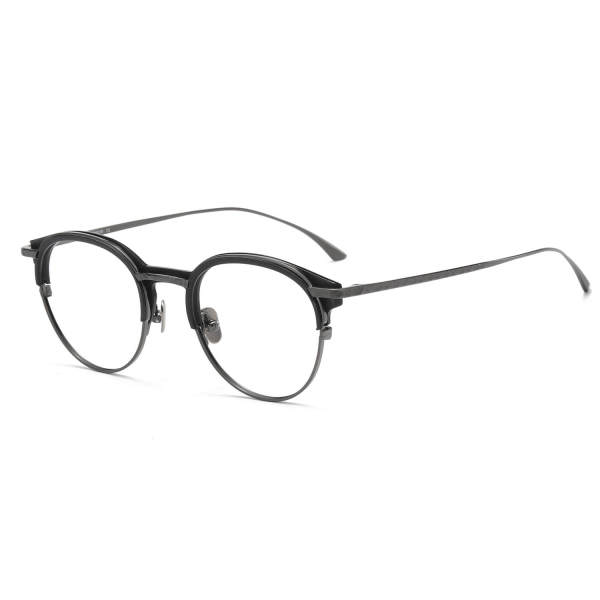 Browline Titanium Glasses LEPUS