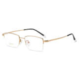 Rectangle Titanium Glasses 6813
