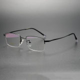 Rectangle Titanium Glasses 6813