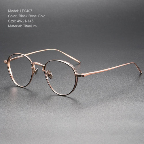 Titanium Eyeglasses LE0407