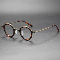 Round Glasses Frames for Bifocals Lens - LE0466 - Large