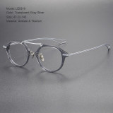 Acetate & Titanium Eyeglasses LE0319