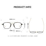 Titanium Eyeglasses LE0355