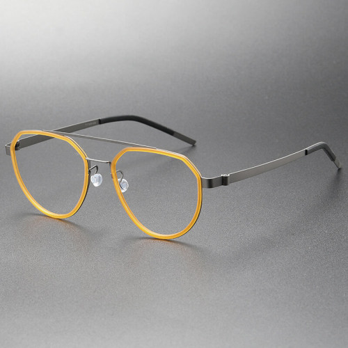 Titanium & TR Eyeglasses LE0251