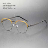 Titanium & TR Eyeglasses LE0260