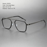Titanium & TR Eyeglasses LE0253