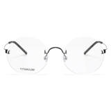 Rimless Titanium Eyeglasses LE0071