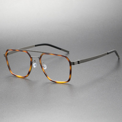 Titanium & TR Eyeglasses LE0253