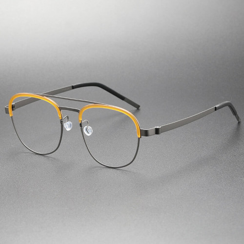 Titanium & TR Eyeglasses LE0260