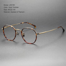 Acetate & Titanium Eyeglasses LE0183