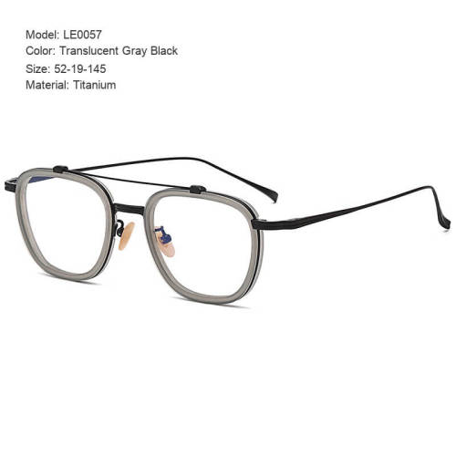 Titanium Eyeglasses LE0057