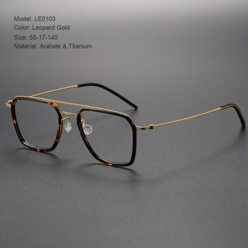 Acetate & Titanium Eyeglasses LE0103