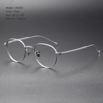 Titanium Eyeglasses LE0042