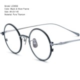 Pure Titanium Eyeglasses LE0699