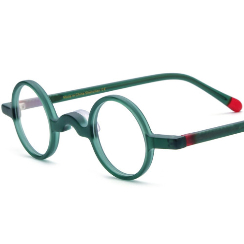 Progressive Reading Glasses - Round Acetate Eyeglasses Frame LE0726