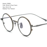 Pure Titanium Eyeglasses LE0699