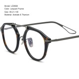 Acetate & Titanium Eyeglasses LE0688